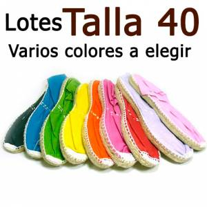5. Alpargatas Elige Talla/Colo_Talla 40